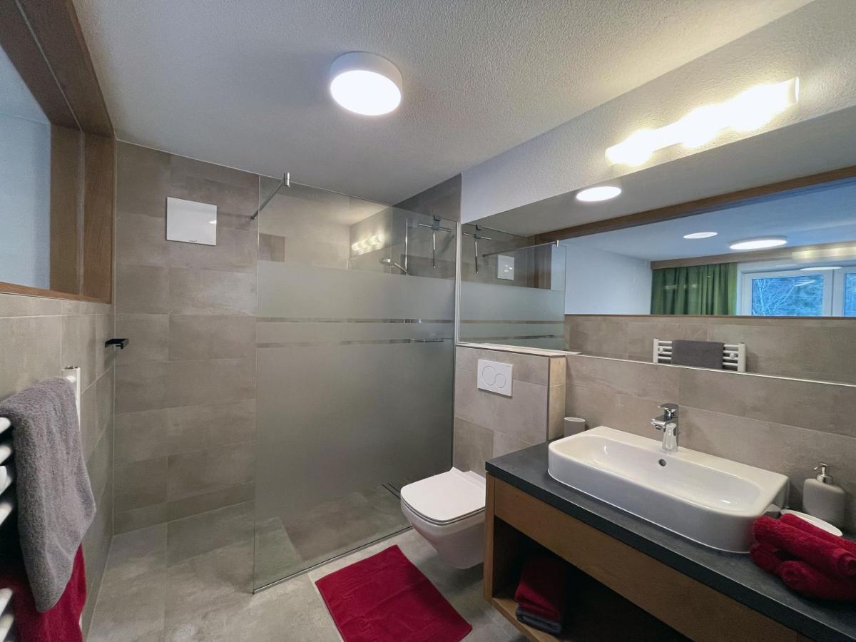 Appartement Pension Strolz Bichlbach Exteriér fotografie