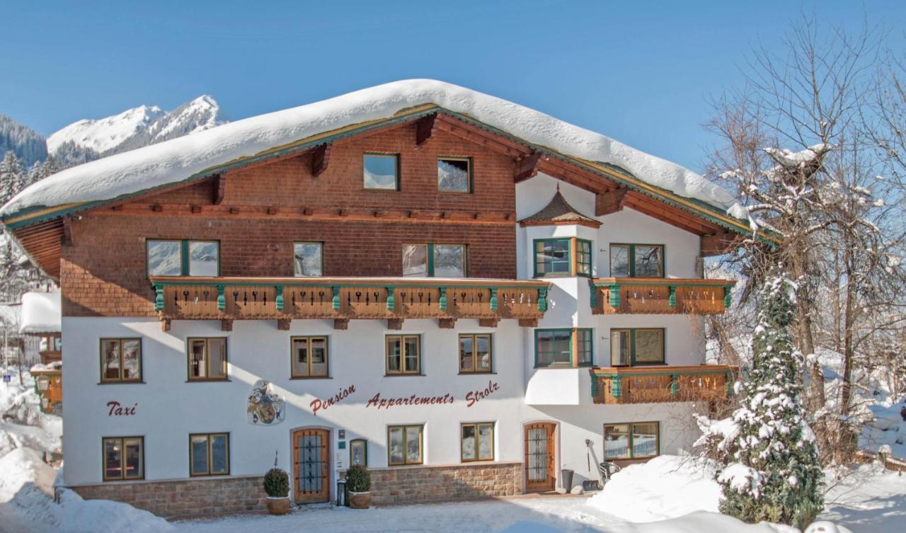 Appartement Pension Strolz Bichlbach Exteriér fotografie